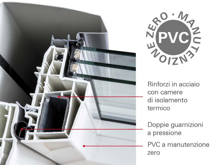Camere d’aria in PVC con potere anti-deformante: assicurano un impatto ambientale minimo e l’assenza di sostanze cancerogene. 